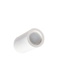 PORTAFARETTO DA SOFFITTO CILINDRO IN GESSO BIANCO VERNICIABILE MISURE ALTEZZA 7-13-19 CM 2
