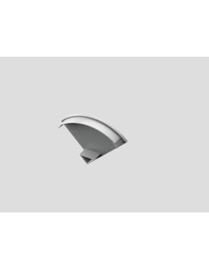 PROFILO IN ALLUMINIO 45° LP2020 DA 2 MT PER STRISCE A LED CON COVER A SCELTA 2