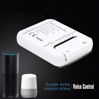 CONTROLLER STRISCE LED 12V/24V 5 canali rgb/W/WW WiFi compatibile con Amazon Alexa e Google Home