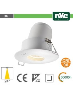 Faro direzionabile LED IP20 9W 4000K 700LM 24º FORO:95mm