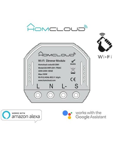 Modulo Dimmer Intelligente Wi-Fi da incasso