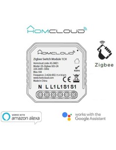 Modulo Interruttore 1 canale Zigbee