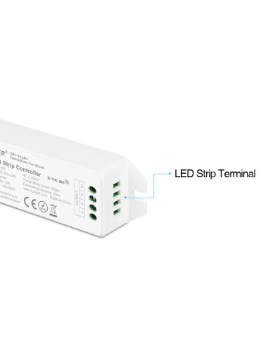 RICEVITORE WIRELESS PER STRISCE LED RGB 12 A 2,4 G FUT037