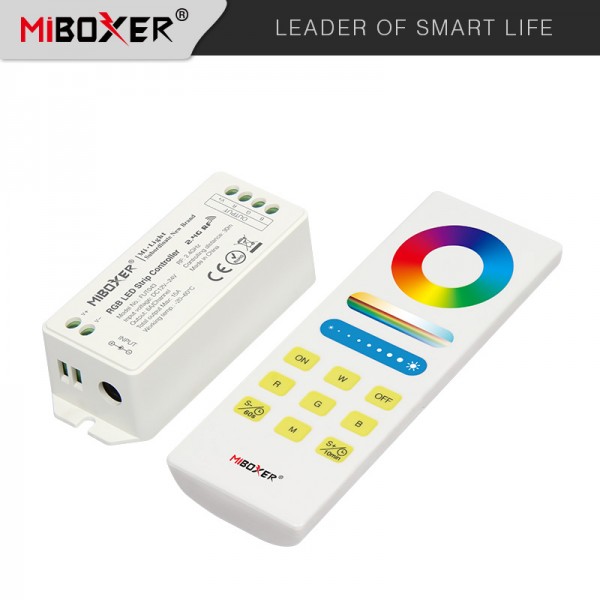 Kit RGB ricevitore 2.4 ghz rf con telecomando full touch 12/24 V 15A - Vendita online