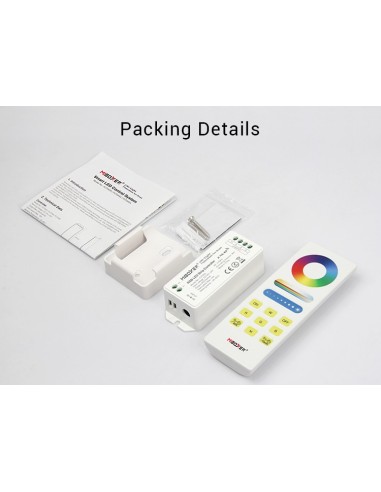 Kit RGB ricevitore 2.4 ghz rf con telecomando full touch 12/24 V 15A - Vendita online