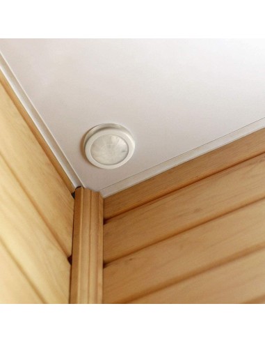 Sensore movimento a infrarossi PIR per lampade Led a incasso bianco