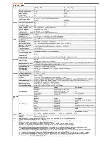 Alimentatore Meanwell IP67 150 W XLG 12V con PFC Tensione Costante Trasformatore da AC 220V a DC 12V