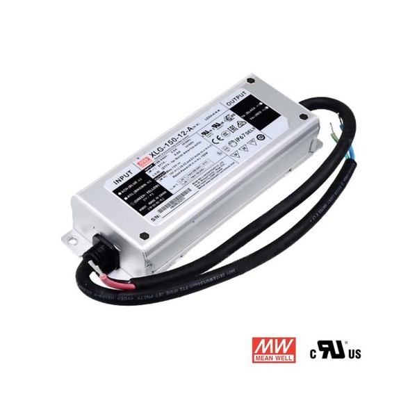 Alimentatore Meanwell IP67 150 W XLG 12V con PFC Tensione Costante Trasformatore da AC 220V a DC 12V
