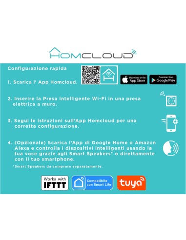 Presa Intelligente Wi-Fi 16A Schuko