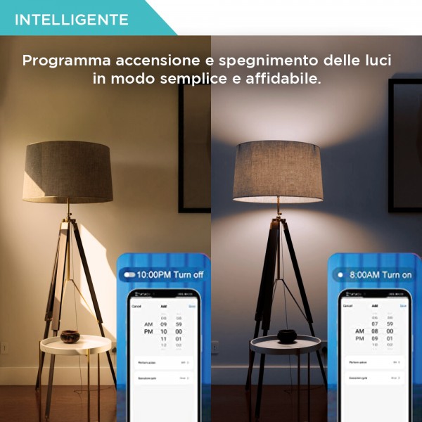 Lampada Goccia SMART BEACON TECH 10w 3WHITE Dim + EXPO