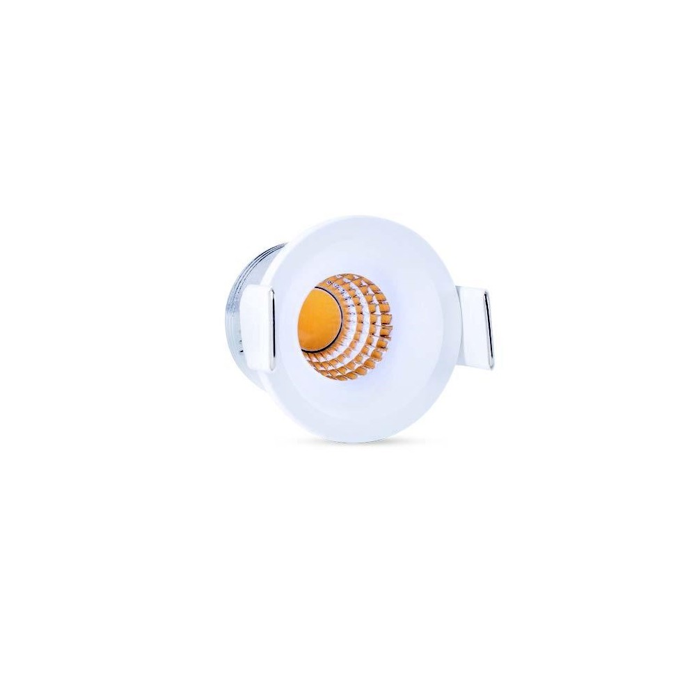 Faretto mini Spot Punto Luce LED 3W 80° IP20 Iperlux Foro:30mm