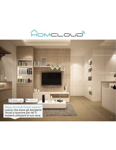 Modulo PuIsante/Interruttore 4CH Wi-Fi da incasso