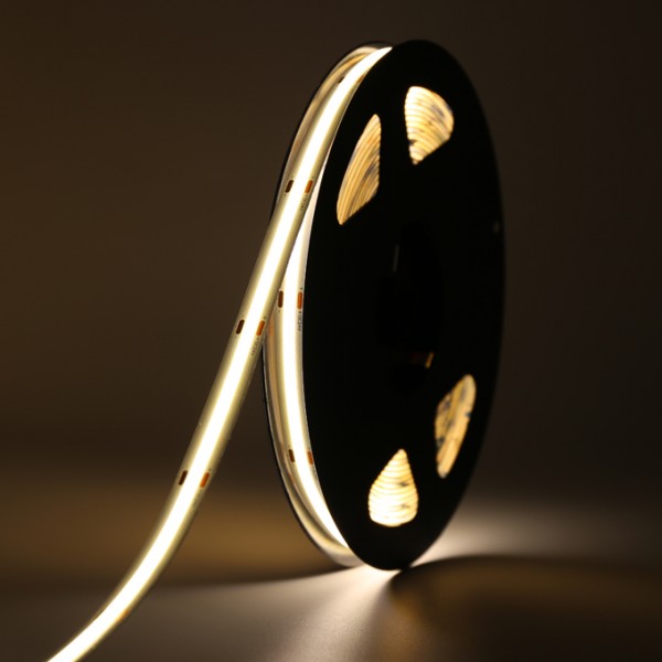 1 metro Striscia Led COB 480 Led/mt 15 w/mt IP20 24 V DC misura a scelta