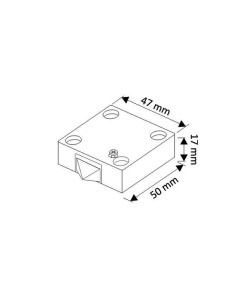 SWITCH INTERRUTTORE ON/OFF PUSH PORTA SCORRIMENTO 250 V BIANCO 2