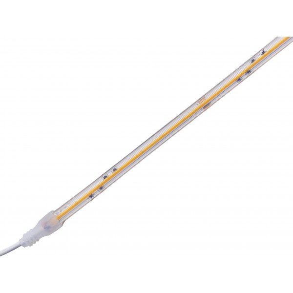 1 metro Striscia Led Bianca 220V COB 420 Led/mt 12 w/mt IP67 misura a scelta - Vendita online