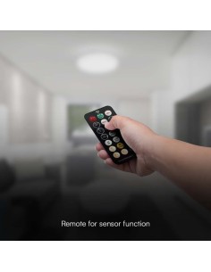 Plafoniera Quadrata con sensore movimento a LED 18 W IP44 1830 Lumen 2