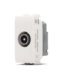 Presa TV Derivata Art 826B Bianco T1 compatibile Bticino Living -  Vendita Online