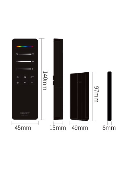 Telecomando C6 Wireless (2.4GHz) per Strisce LED SPI Digitali Running Indirizzabili - Vendita Online