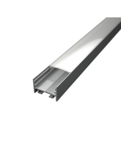 Profilo in Alluminio 2 metri LP1110 per Strisce LED cover a scelta - Vendita online