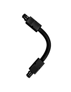 Raccordo Trifase Flessibile per Binario Colore  Nero