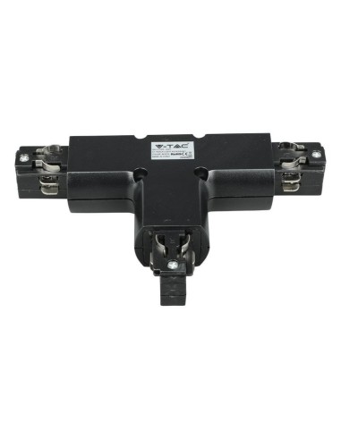 Raccordoa T per Binario  Trifase Colore Nero