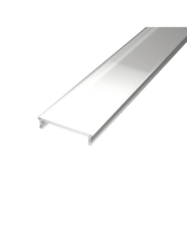 Profilo in Alluminio BETA2 da 2 mt da incasso Cartongesso Piastrella per Striscia LED Cover Opaca