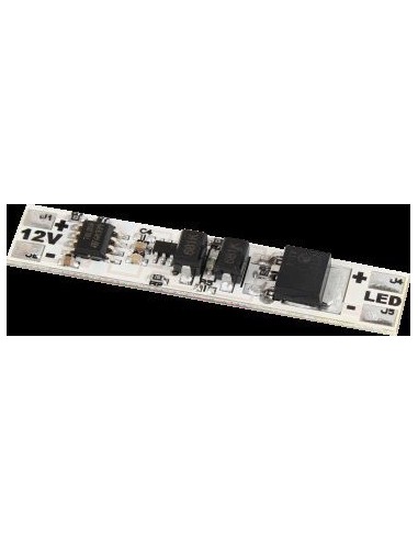 MICRO SWITCH A SFIORAMENTO INTERRUTTORE ON/OFF 12/24 V PER PROFILI ALLUMINIO