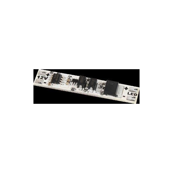 MICRO SWITCH A SFIORAMENTO INTERRUTTORE ON/OFF 12/24 V PER PROFILI ALLUMINIO