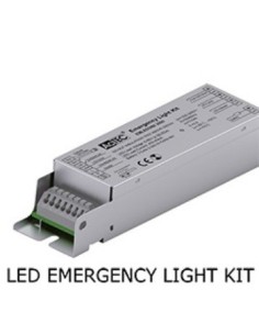 KIT D'EMERGENZA ALIMENTATORE ANTI BLACK OUT PER LUCI LED CON DRIVER ESTERNO CON BATTERIA 3.6V 3.0Ah 2